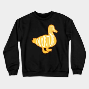 Funny Duck Pun Crewneck Sweatshirt